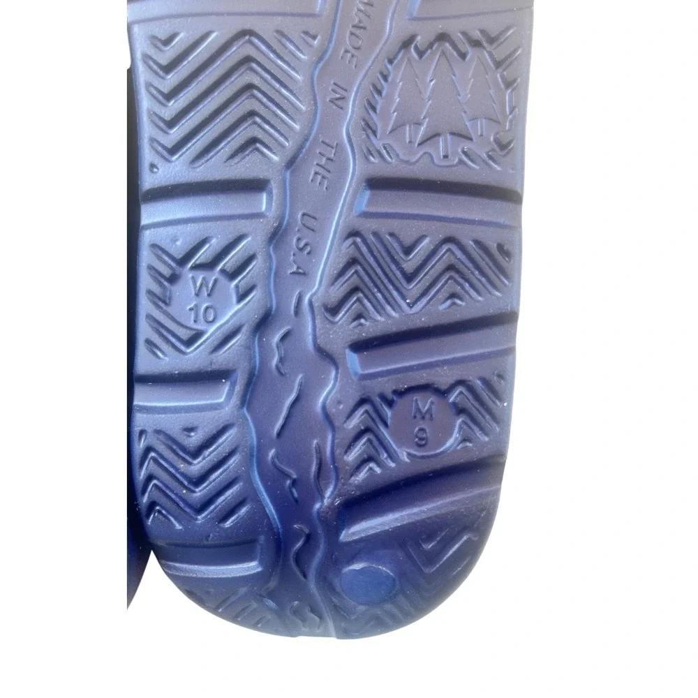 Nuusol Cascade Flip Flops Nav Blue Mens 9 Womens 10 Comfort Recovery Sandals USA
